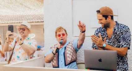 Elton John brinda un concierto sorpresa en un restaurante de Cannes