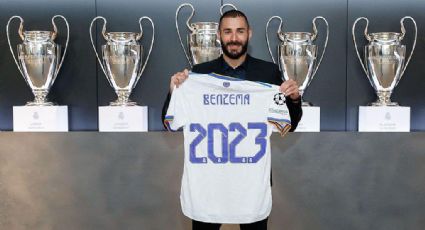 Benzema se compromete con el Real Madrid hasta 2023 y asegura: “Qué honor estar aquí"