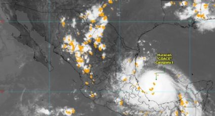 "Grace" se convierte en huracán categoría 2 antes de tocar tierra en Veracruz