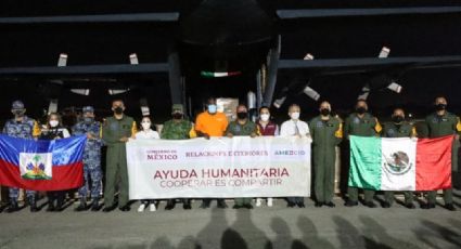 Llegan a Haití aviones con 20 toneladas de ayuda humanitaria de México