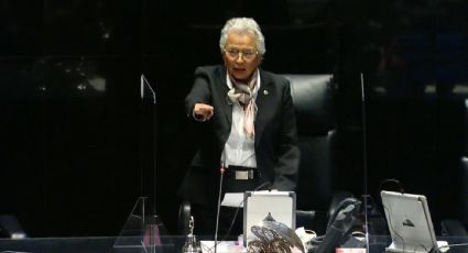 Senadores eligen a Olga Sánchez Cordero como presidenta de la Mesa Directiva