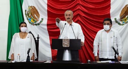 Carlos Manuel Merino rinde protesta como gobernador interino de Tabasco