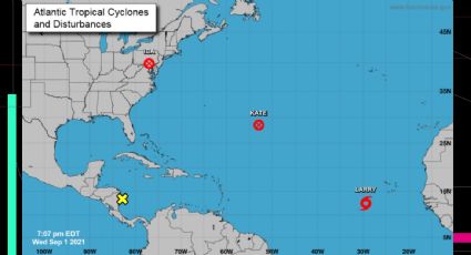 Tormenta "Larry" se fortalece en el Atlántico; podría convertirse en huracán esta noche