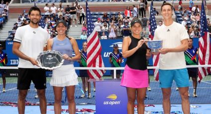 La mexicana Giuliana Olmos se va como subcampeona en su primera Final de dobles mixtos del US Open