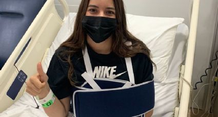 La mexicana Alejandra Orozco 'se echa un clavado' al quirófano y es operada con éxito del hombro