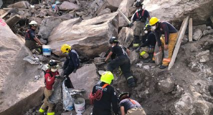 Reducen equipos de búsqueda en el cerro del Chiquihuite ante riesgo de nuevos desprendimientos