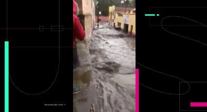 Presa San Aparicio en Zacatecas se desborda por fuertes lluvias; Sedena activa Plan DNIII-E