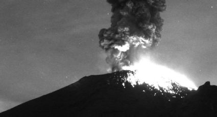 Popocatépetl registra 95 exhalaciones y 5 explosiones en las últimas 24 horas