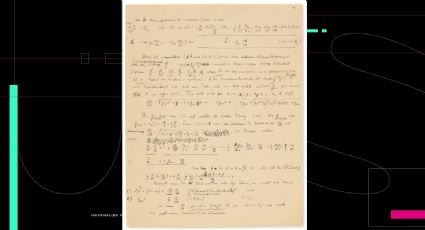 A subasta un manuscrito de Einstein sobre la teoría de la relatividad