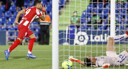 Luis Suárez entierra al Getafe con un doblete... Los mexicanos Héctor Herrera y JJ Macías se enfrentaron