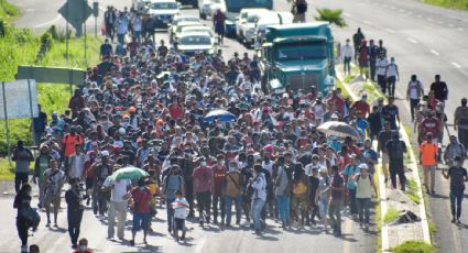 La caravana migrante evalúa cambiar de ruta en México por cansancio y temor a operativos