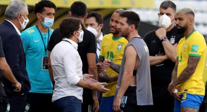 ¡Escándalo en el Brasil-Argentina! Autoridades sanitarias irrumpen en el partido y se suspende a los cinco minutos