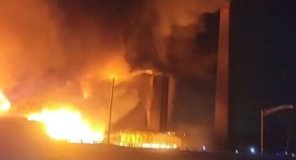 Un incendio arrasa una planta química en Nueva Jersey a 20 kilómetros de Manhattan