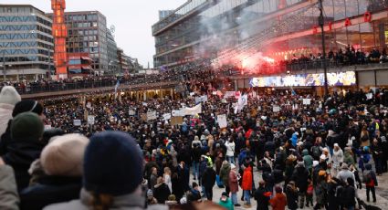 Protestan en varios países de Europa contra las medidas para contener la propagación de la Covid-19