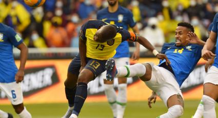 Brasil reparte patadas, expulsiones y también los puntos con Ecuador, que está a un triunfo del Mundial