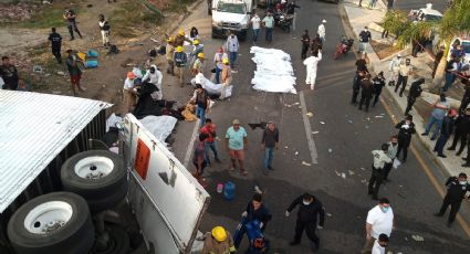 Repatrian los cuerpos de cinco dominicanos que fallecieron en accidente de tráiler en Chiapas