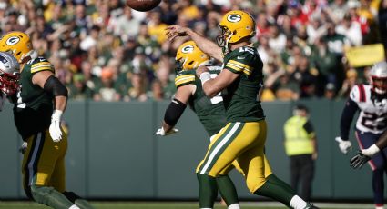 Rodgers celebra sus 500 pases de touchdown con victoria en tiempo extra de Packers sobre Pats