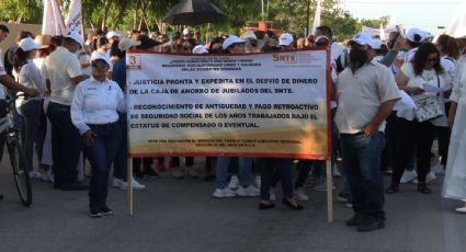 Maestros de Baja California Sur protestan contra AMLO por segundo día consecutivo: exigen plazas y mejoras en los servicios de salud