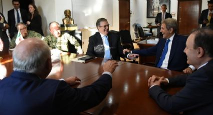 AMLO se reúne con John Kerry en el Palacio de Gobierno de Sonora