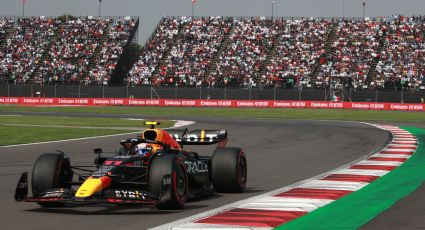 Checo Pérez firma una buena calificación y arrancará cuarto en el Gran Premio de México