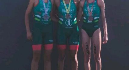 México arrasa y se cubre de oro, plata y bronce en Campeonato Panamericano femenil de triatlón Sub 23