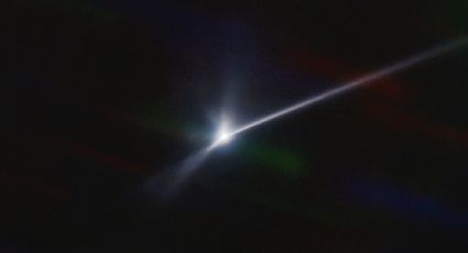 El asteroide impactado por una sonda espacial de la NASA deja una estela kilométrica de polvo