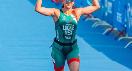 La mexicana Isabella Luckie se baña de oro y es campeona mundial de triatlón