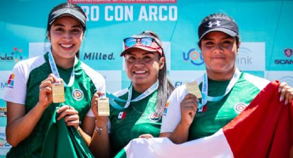 ¡Puntería de oro! México 'arrasa' con tres medallas áureas en equipo en el Panamericano de tiro con arco