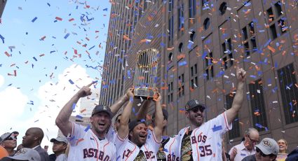 Astros 'paralizan' las calles de Houston para festejar la Serie Mundial con su gente