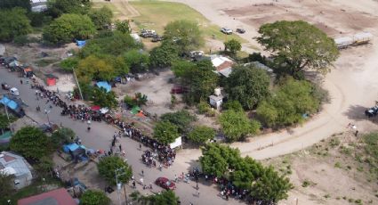 Miles de migrantes afectados por el cierre del módulo del INM en San Pedro Tapanatepec