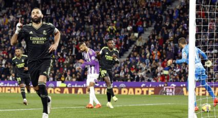 Benzema y el Real Madrid son uno mismo... Con doblete del francés se imponen al Valladolid