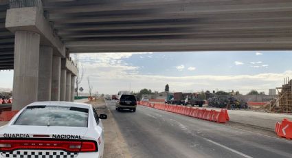 ??Colapso de puente en las obras de conexión al aeropuerto Felipe Ángeles afectó la México-Pachuca por 15 horas