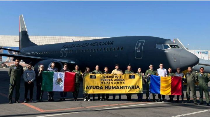 Despega desde la CDMX avión de la Fuerza Aérea hacia Rumania para repatriar a mexicanos que salieron de Ucrania