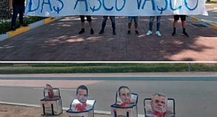 Aficionados de Monterrey colocan en hieleras supuestas cabezas de Javier Aguirre y directiva de Rayados manchadas de sangre