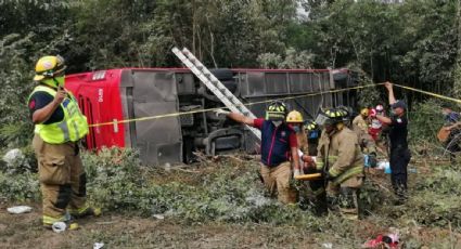 Identifican a los ocho fallecidos en el accidente del autobús turístico en Quintana Roo; tres son extranjeros