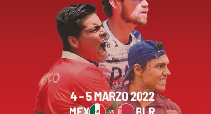 México se queda sin rival en la Copa Davis por suspensión de la federación de Bielorrusia