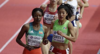 La mexicana Alma Cortés, entre las 12 mejores en mil 500 metros tras su primera final en Mundiales de Atletismo Bajo Techo