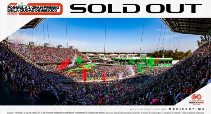 Se agotan los boletos para el Gran Premio de México a pocas horas de la venta al público en general