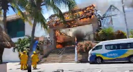 Se incendia un delfinario en Isla Mujeres, informan autoridades municipales