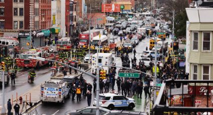 Identifican al posible atacante del metro de Nueva York: hombre afroamericano, de 62 años, aún prófugo