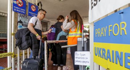 Anuncian voluntarios ucranianos plan de atención para sus connacionales que lleguen a Tijuana