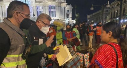 Indígenas triqui y otomí denuncian secuestro por granaderos tras desalojo de un plantón en CDMX