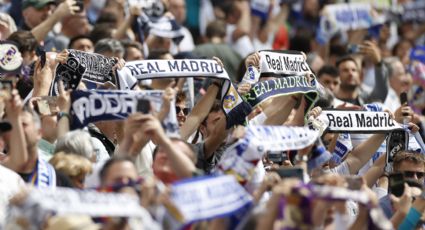 La afición del Real Madrid en el Bernabéu apoya a Cristiano Ronaldo por la pérdida de su hijo