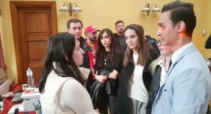 Angelina Jolie viaja a Leópolis para dar su apoyo a la población de Ucrania
