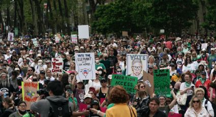 Miles marchan en EU para defender el derecho al aborto