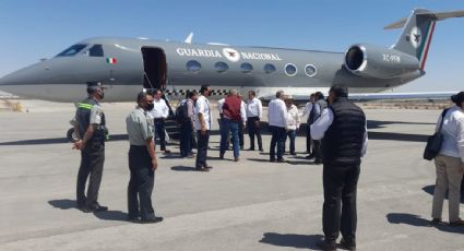 Guardia Nacional oculta 5 años las bitácoras del avión en el que el secretario de Gobernación y otros funcionarios acudieron a eventos de Morena