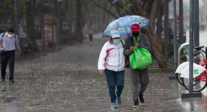 Conagua pronostica lluvias fuertes en Chiapas y cinco estados más; prevén ambiente caluroso para la CDMX y otras 17 entidades