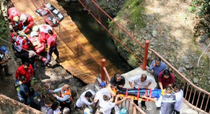 Suspenden de sus cargos al secretario de Desarrollo y otros tres funcionarios tras caída de puente colgante en Morelos