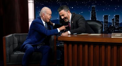 Biden arremete contra Trump y los republicanos en el programa de Jimmy Kimmel