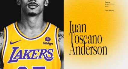 El mexicano Juan Toscano-Anderson es oficialmente jugador de Lakers: “Es un nuevo capítulo, la historia se sigue escribiendo”